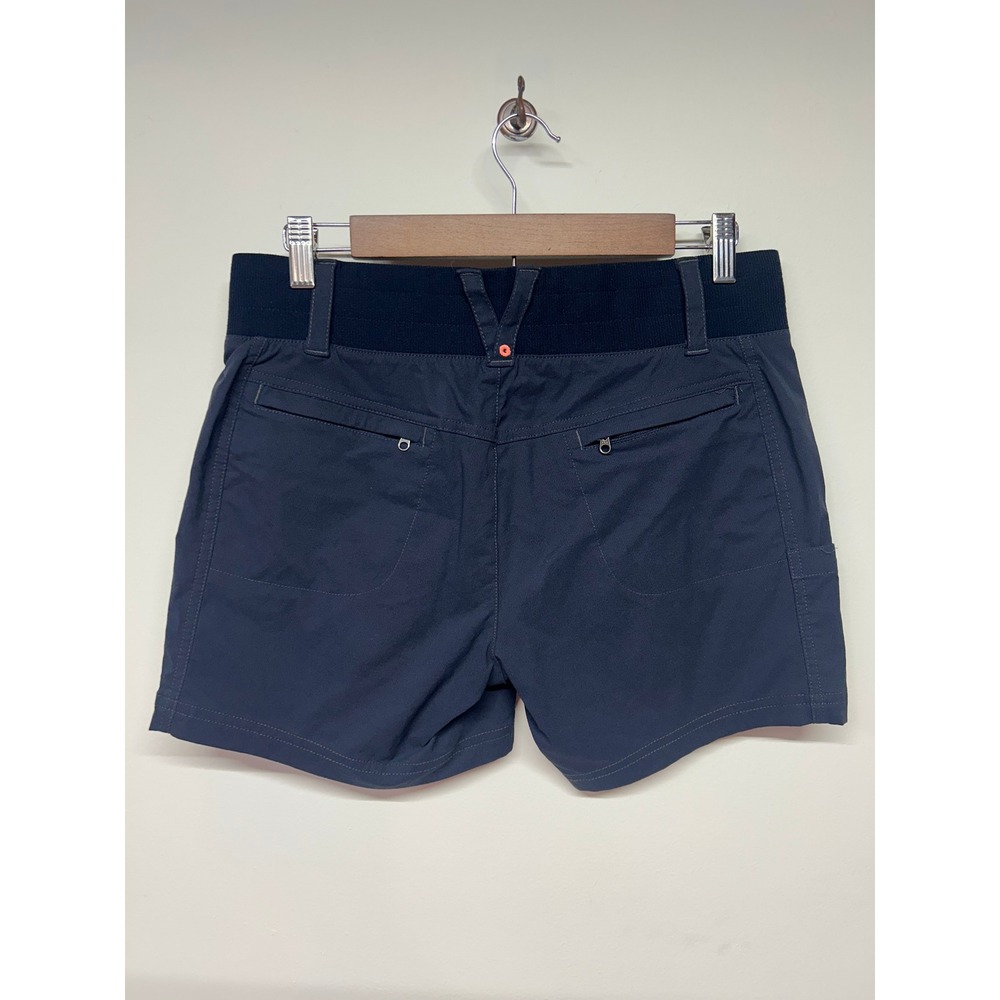 Title Nine Clamber Navy Hiking Golf Travel Shorts Athleisure Size 8 - Picture 3 of 6